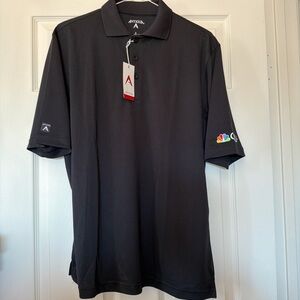 Antigua Men's Black Polo Shirt